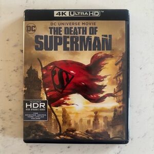 The Death of Superman 4K Ultra HD + Blu-ray DC Universe Movie